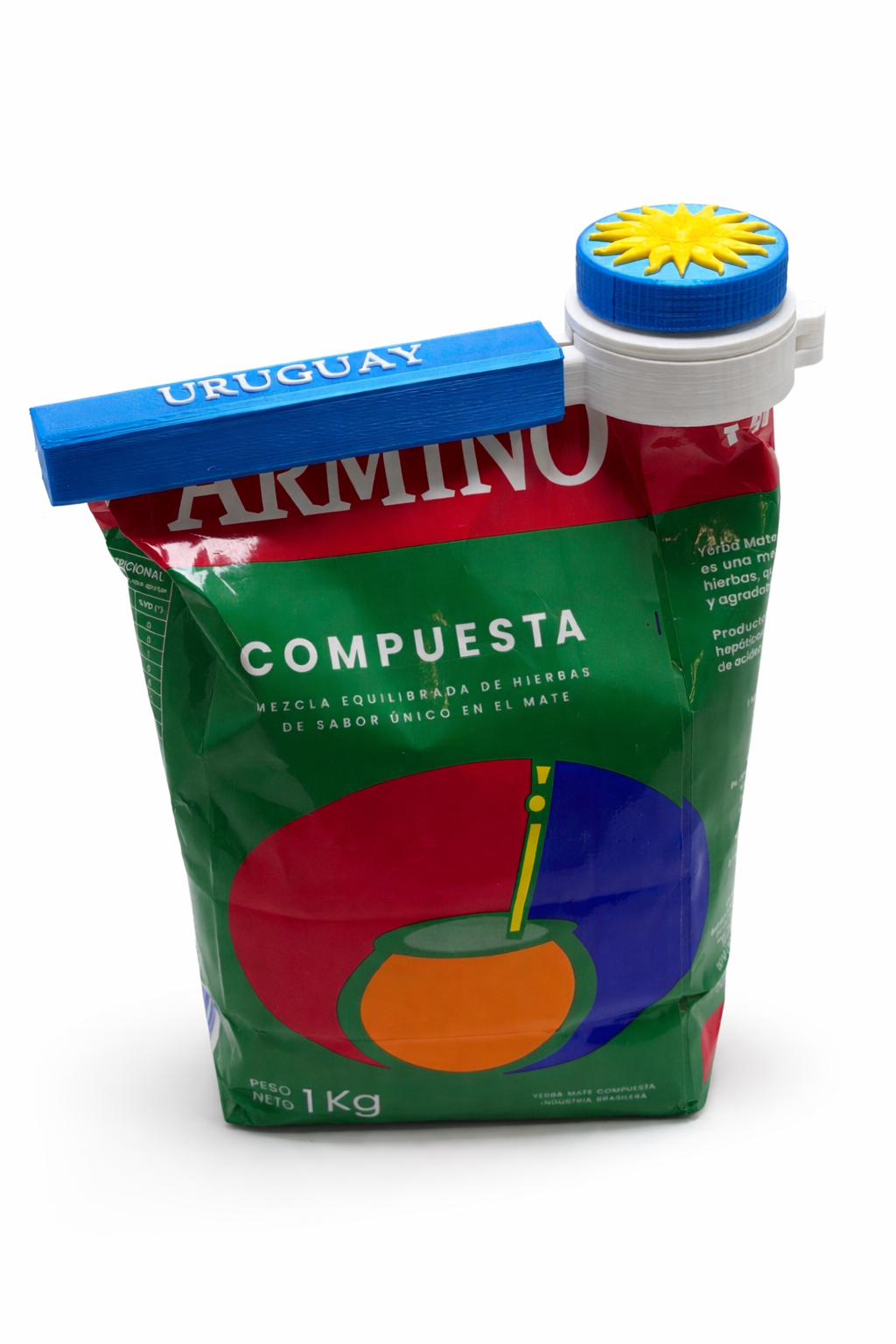 ClipOn – Convertí tu paquete de yerba en yerbera práctica de Uruguay