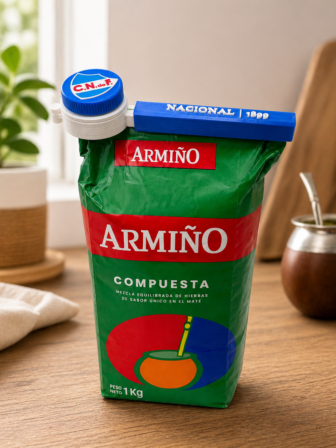 ClipOn – Convertí tu paquete de yerba en una yerbera práctica de Nacional